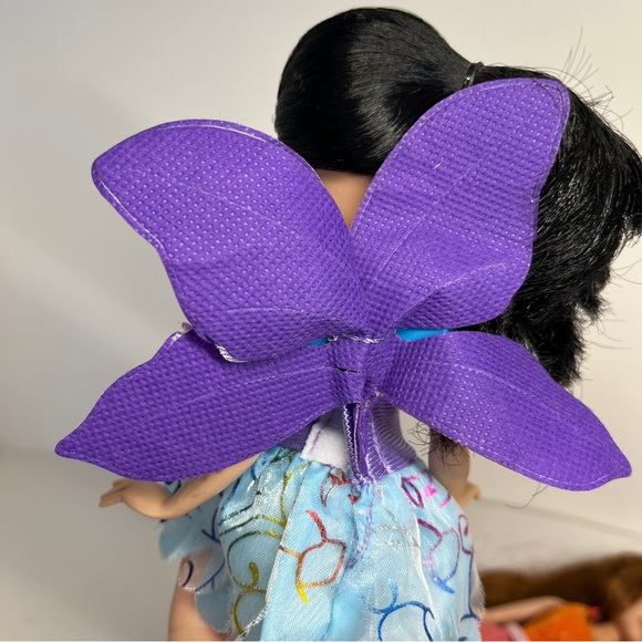 Disney Fairies Tinker Bell Doll Lot Fawn Silvermist Periwinkle Pajama Party Pjs - Picture 4 of 12